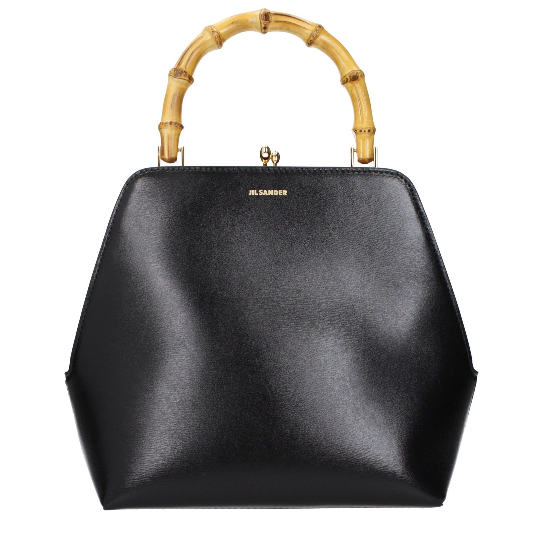 Jil Sander Black Leather Handbag | Regal Royce