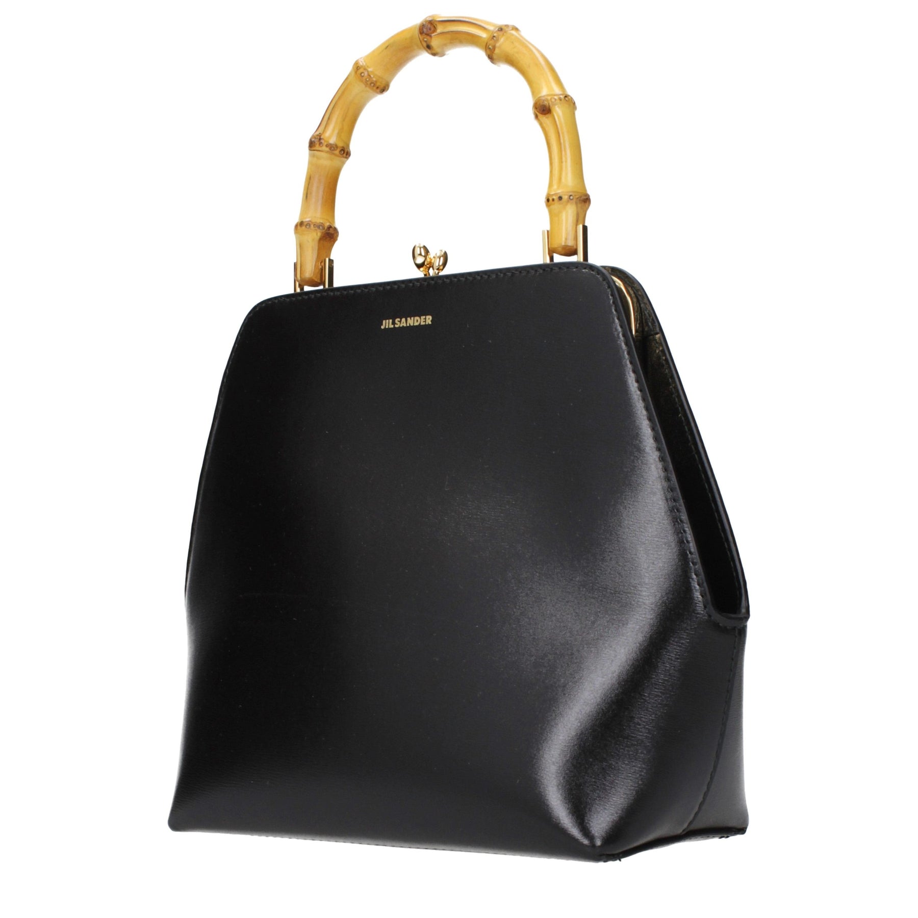 Jil Sander Black Leather Handbag | Regal Royce