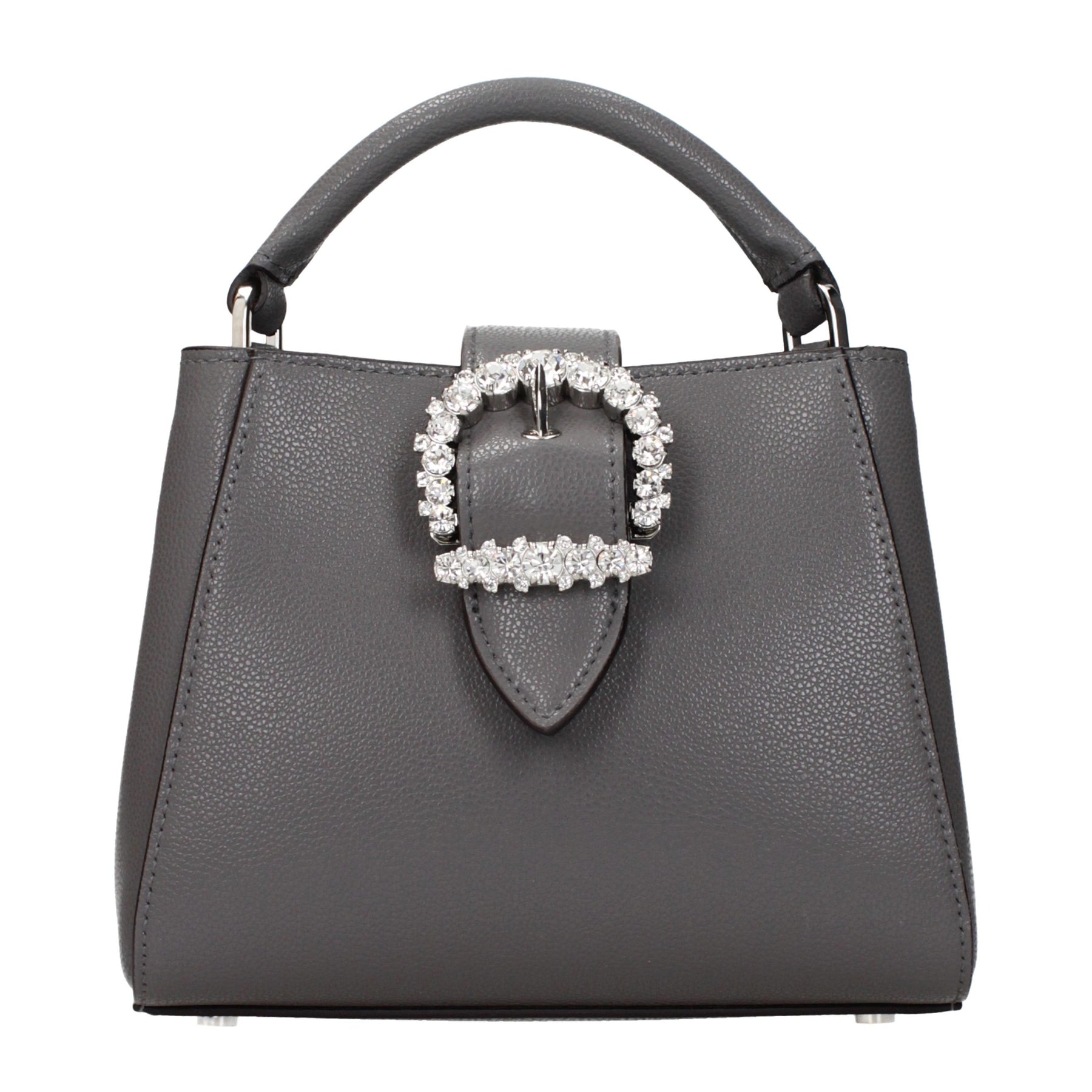 Jimmy Choo Gray Leather Handbag | Regal Royce