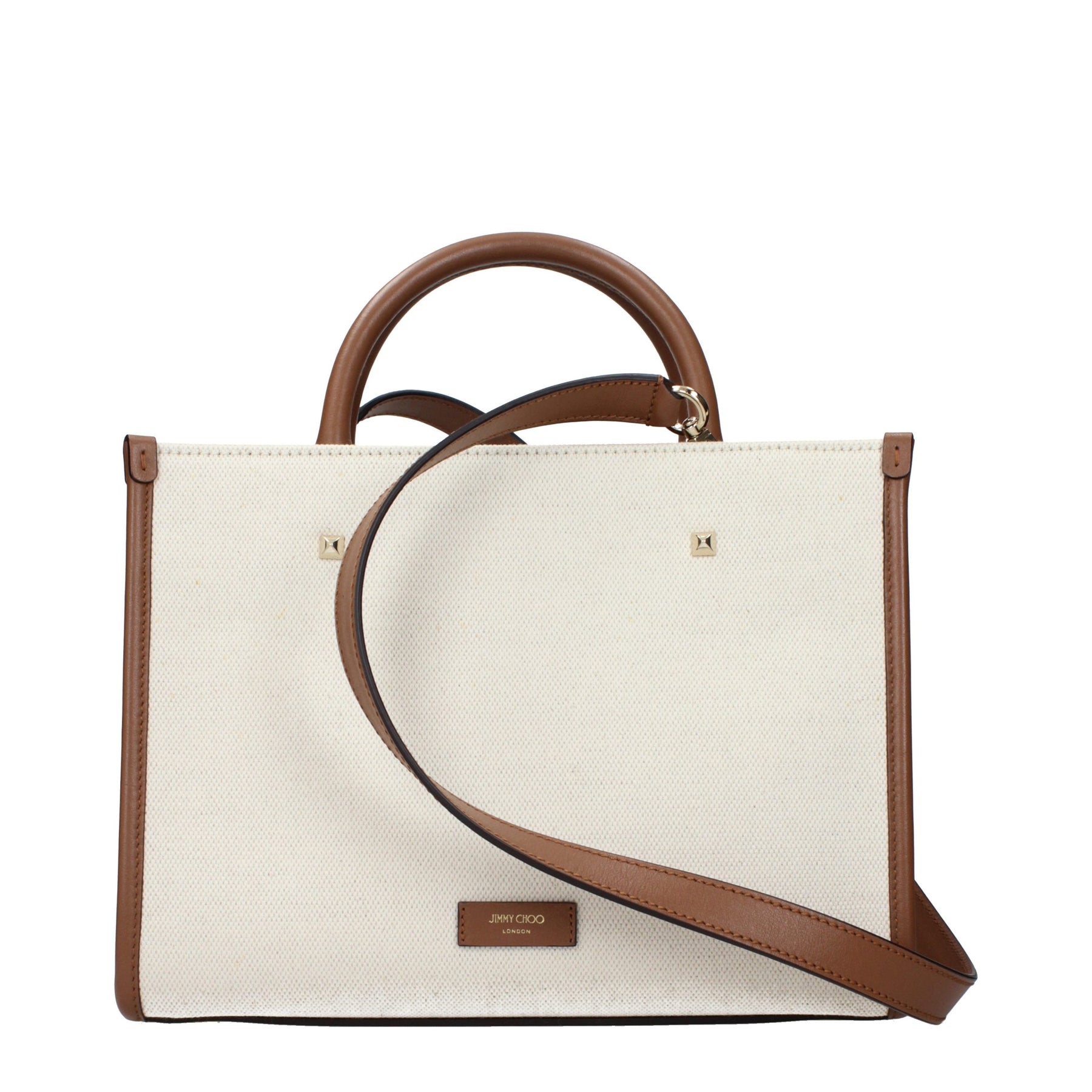 Jimmy Choo Beige Fabric Handbag | Regal Royce