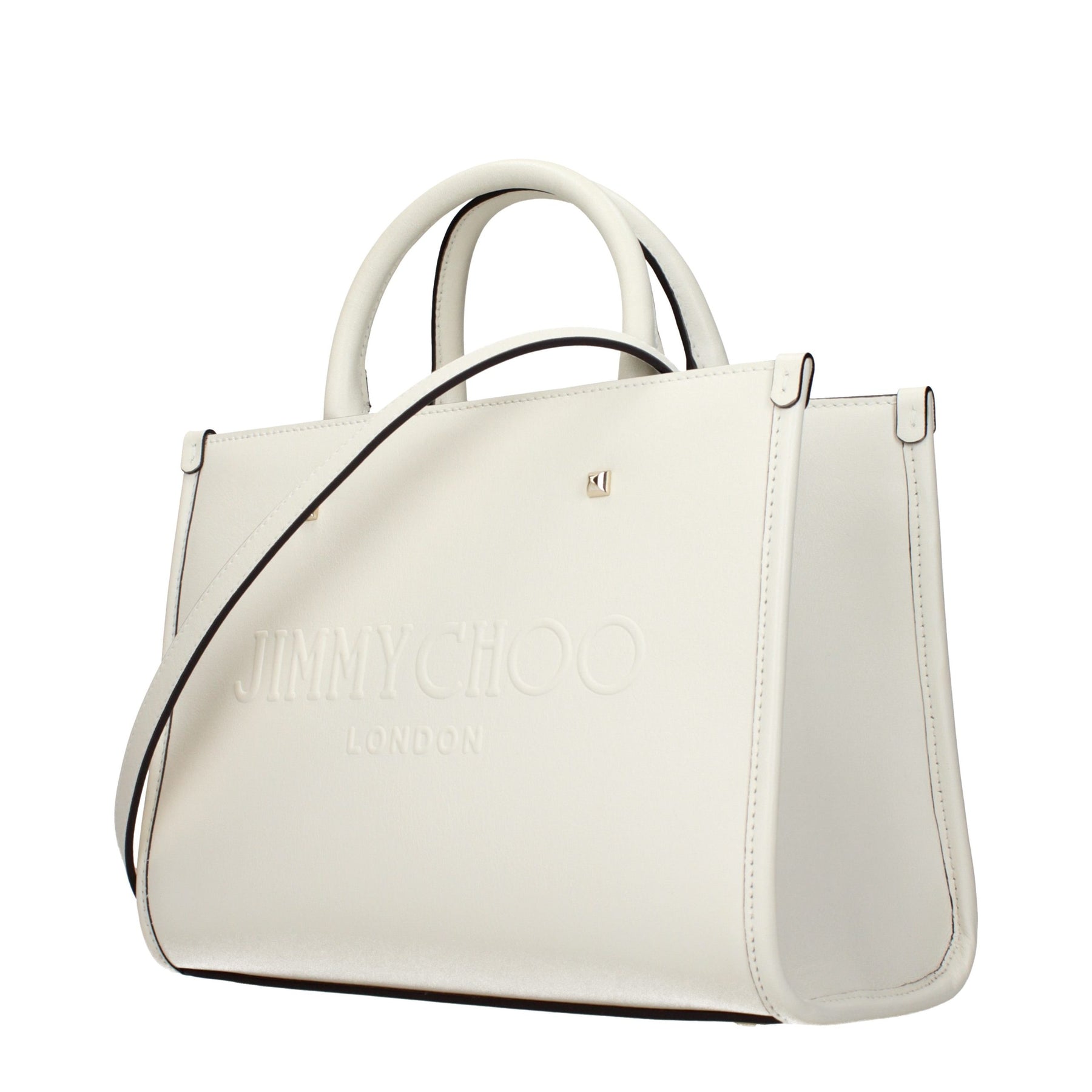 Jimmy Choo White Leather Handbag | Regal Royce