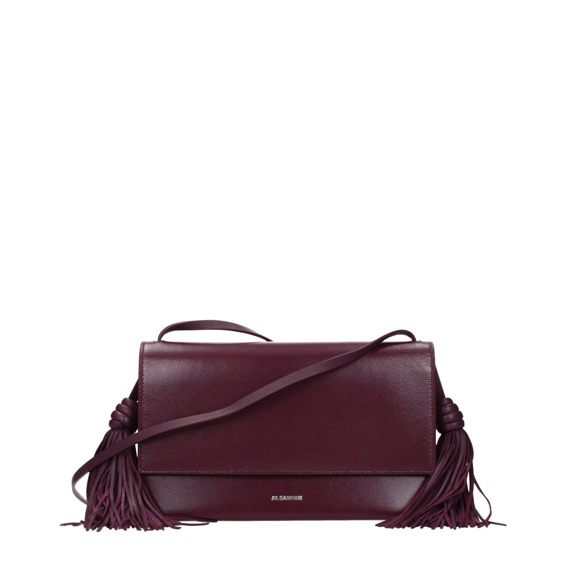Jil Sander Red Leather Crossbody Bag | Regal Royce