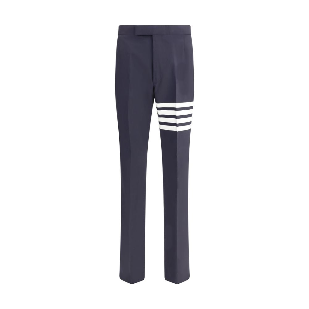 Thom Browne Blue Wool Oves Aries Pants | Regal Royce