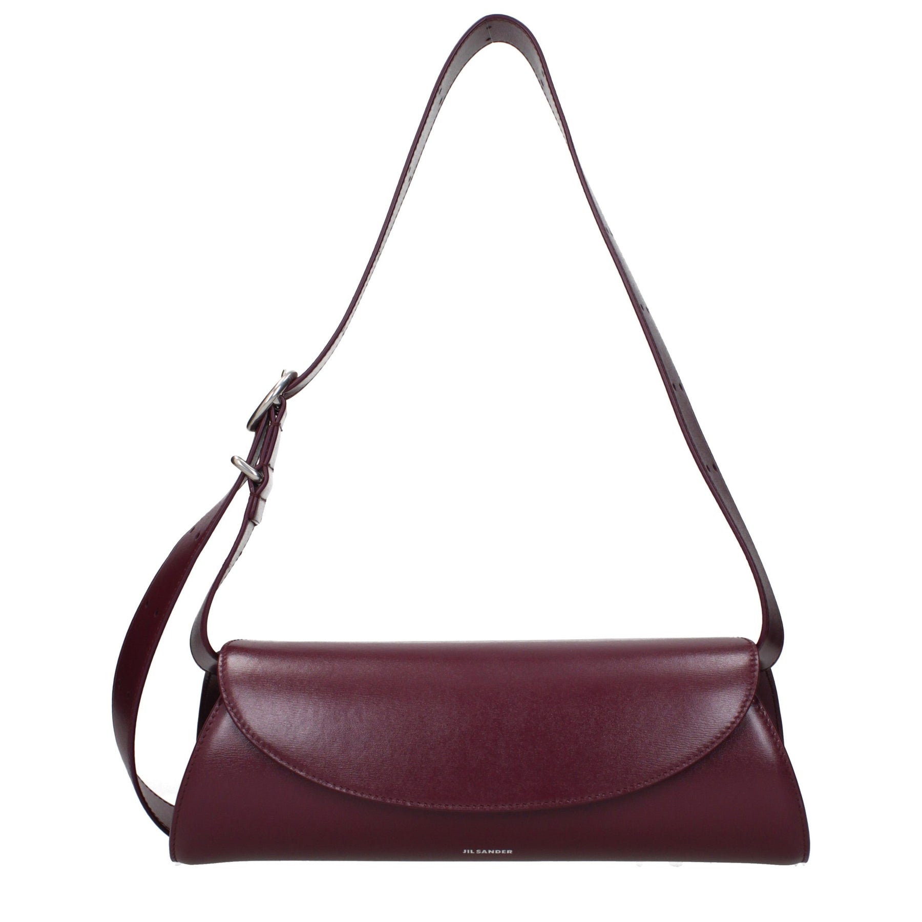 Jil Sander Red Leather Crossbody Bag | Regal Royce