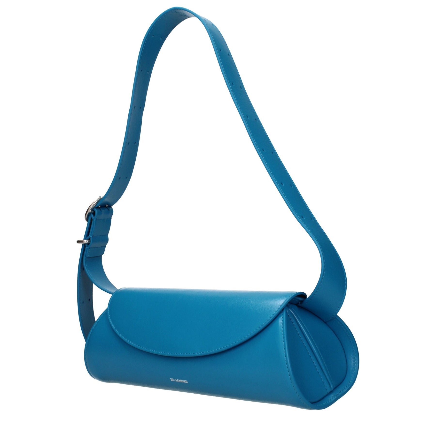 Jil Sander Blue Leather Crossbody Bag | Regal Royce