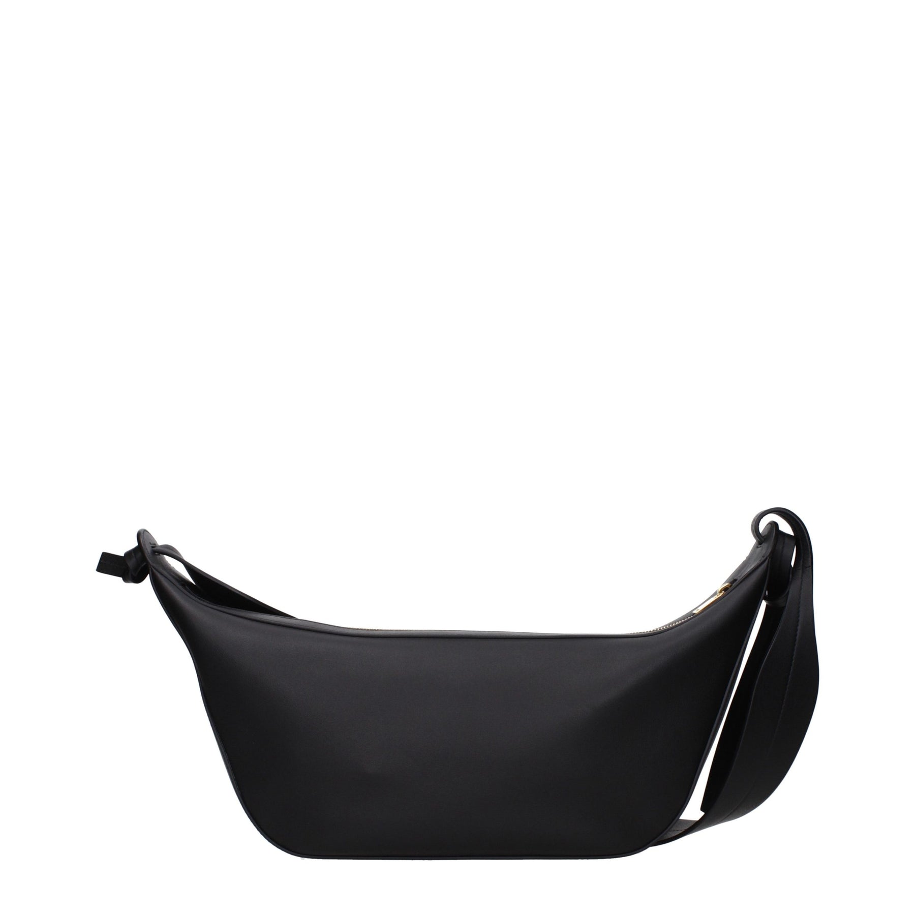 Jil Sander Black Leather Shoulder Bag | Regal Royce