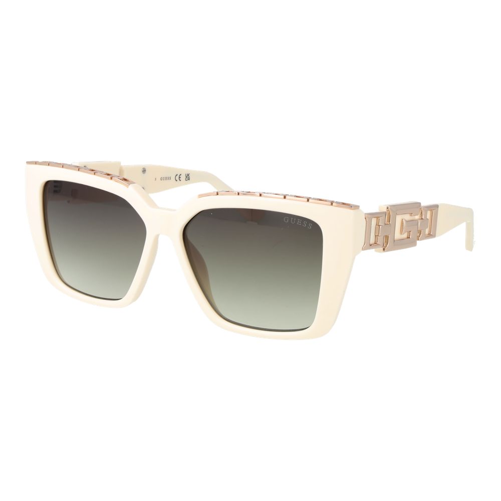Guess White Plastic Sunglasses | Regal Royce
