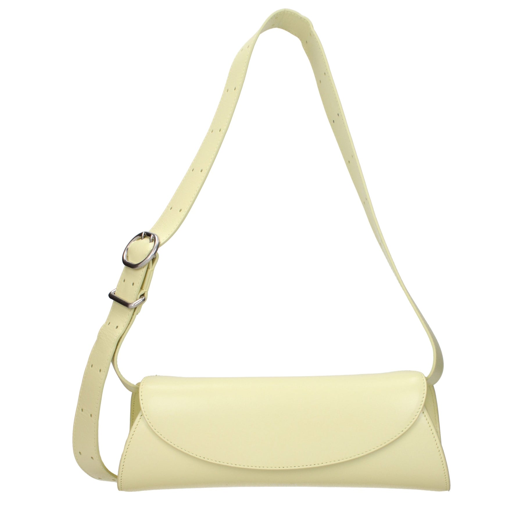 Jil Sander Yellow Leather Crossbody Bag | Regal Royce