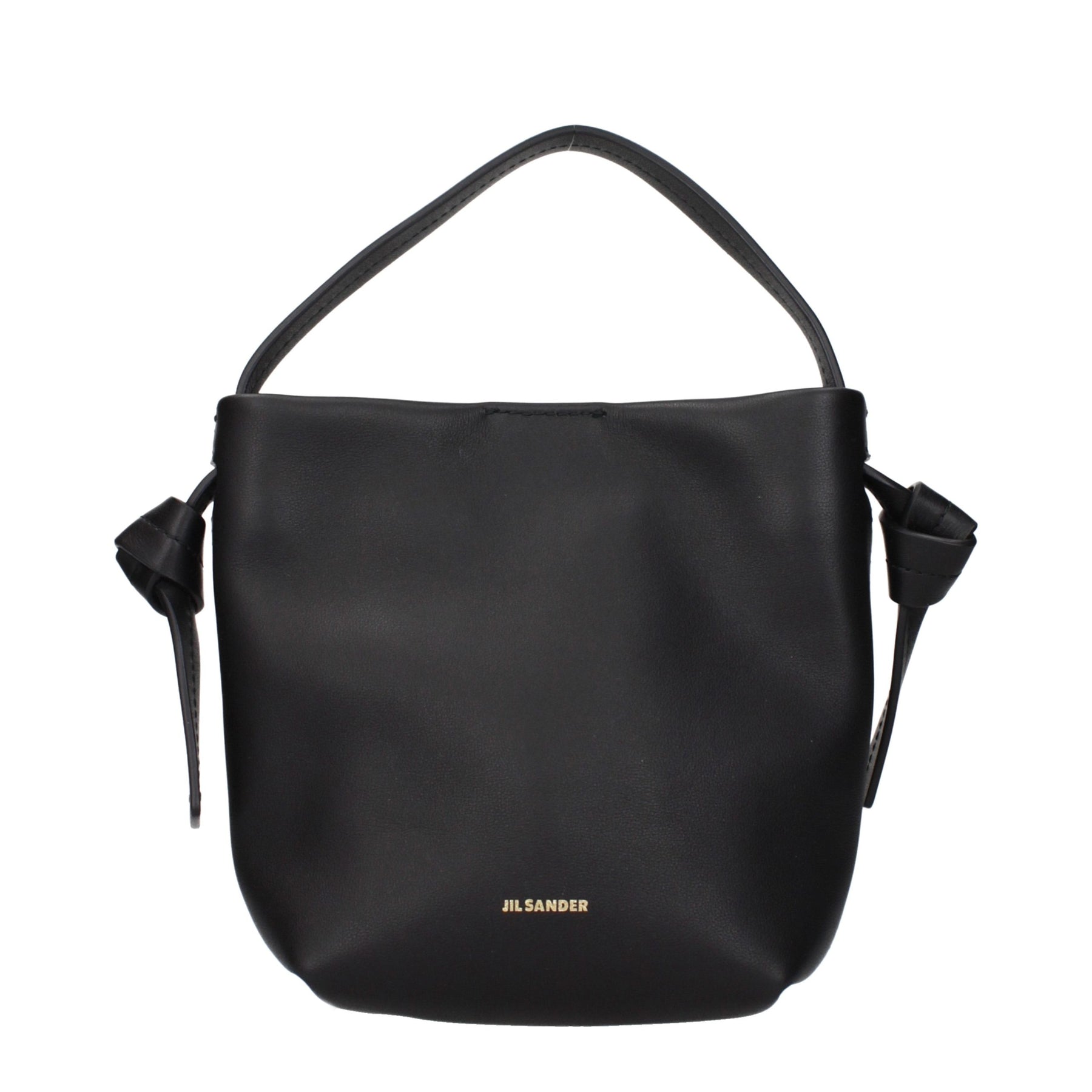 Jil Sander Black Leather Handbag | Regal Royce