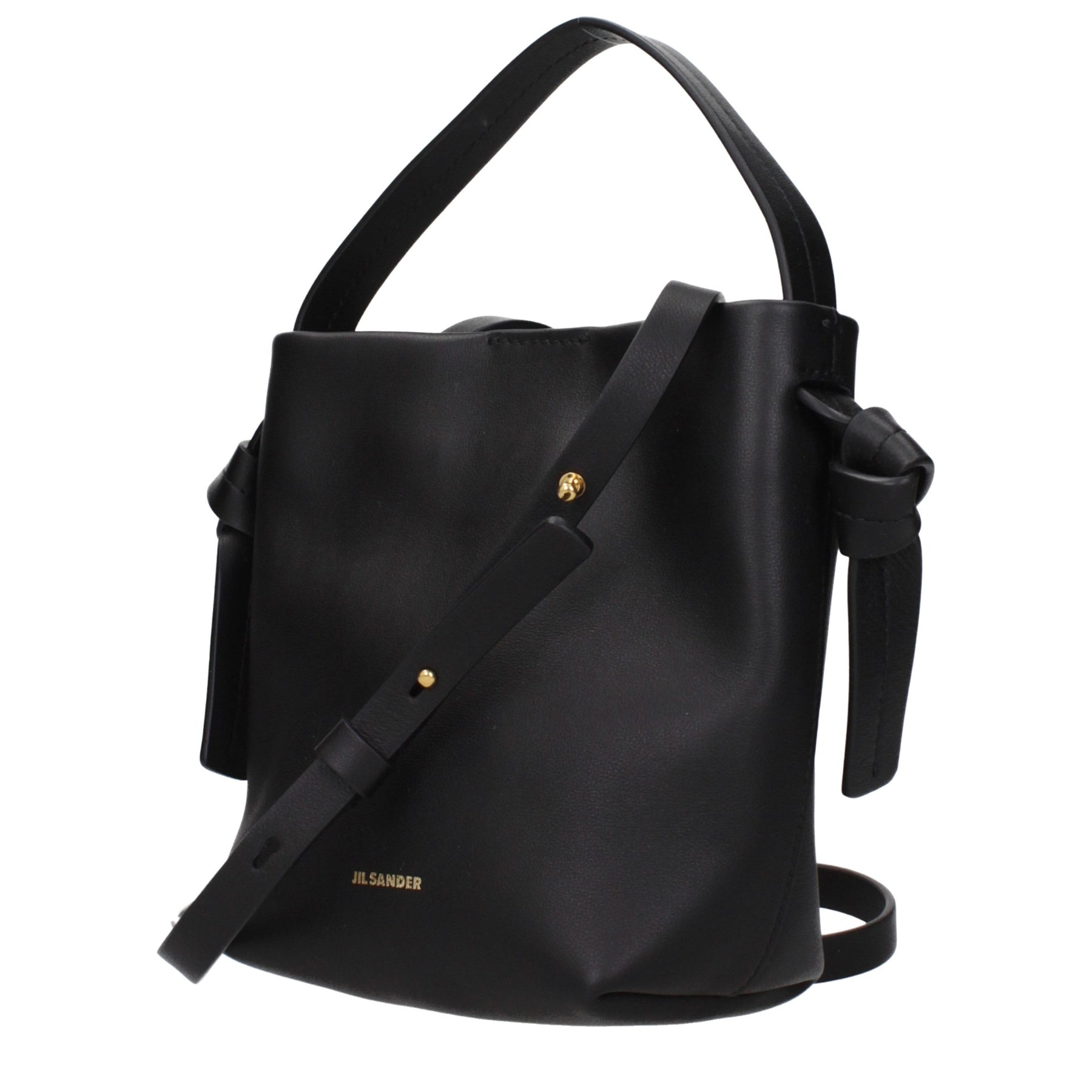 Jil Sander Black Leather Handbag | Regal Royce