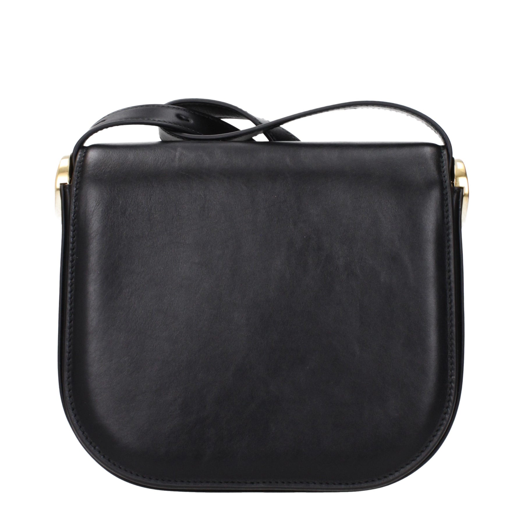 Jil Sander Black Leather Crossbody Bag | Regal Royce