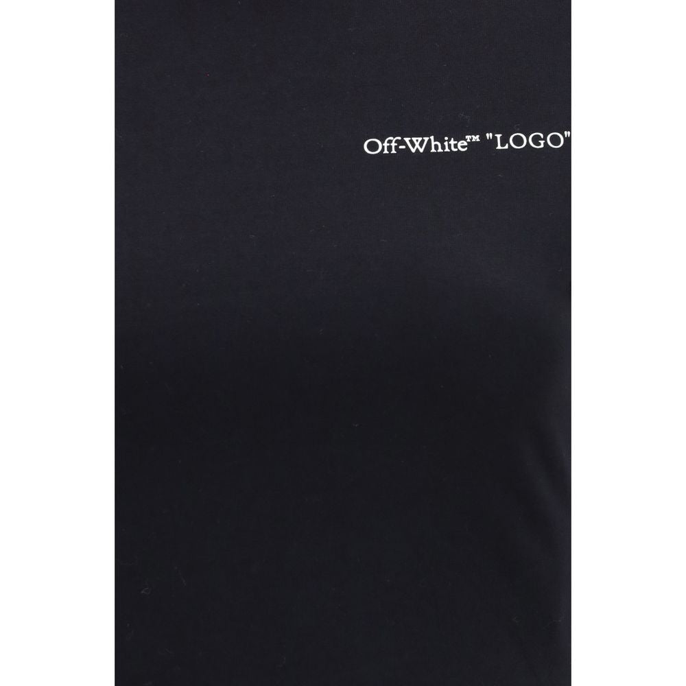Off-White Black Cotton T-Shirt | Regal Royce