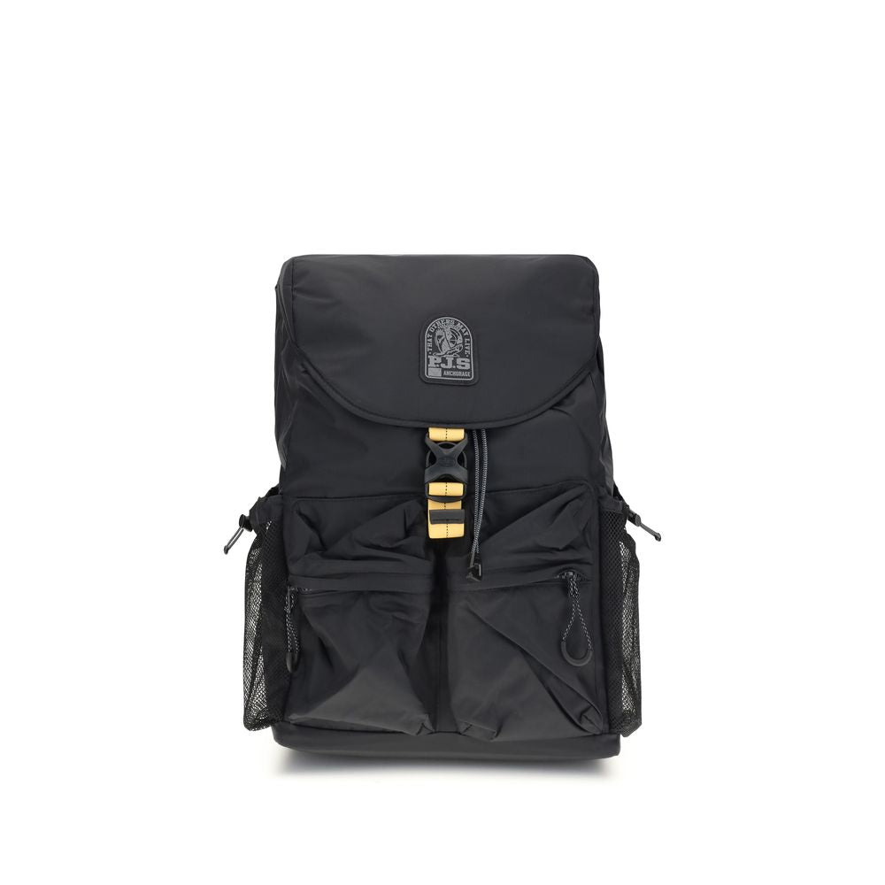 Parajumpers Black Nylon Backpack | Regal Royce