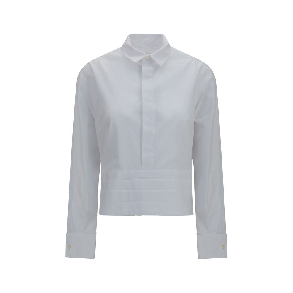 Sacai White Cotton Dress Shirt | Regal Royce