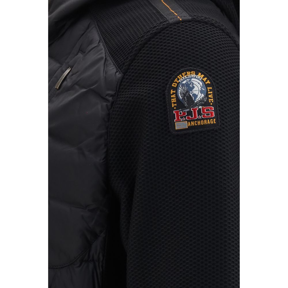 Parajumpers Black Goose Down Full-Length Jacket | Regal Royce