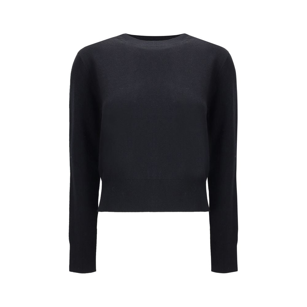 Ami Paris Black Wool Oves Aries Sweatshirt | Regal Royce