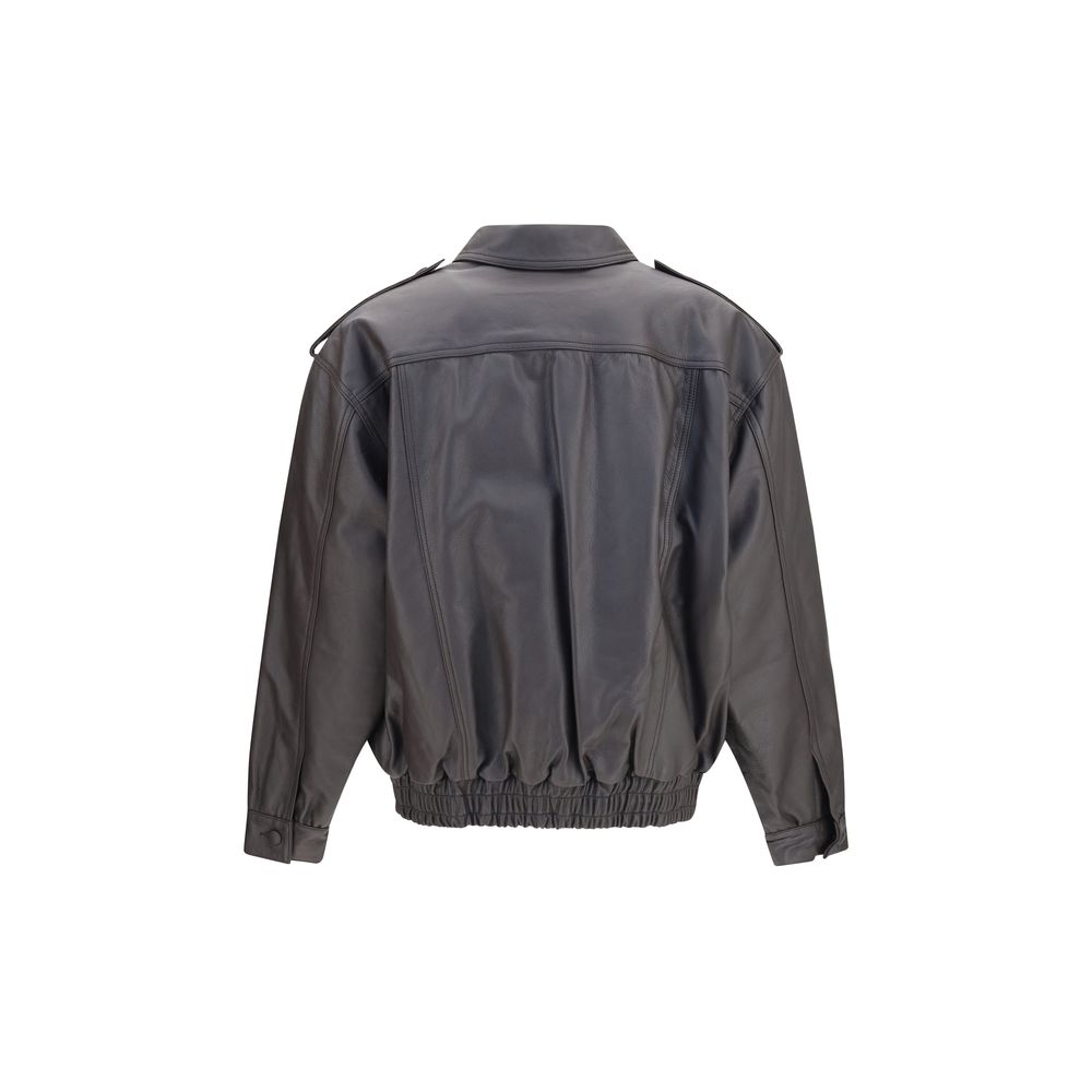 Blazé Milano Black Lamb Ovis Aries Aries Bomber | Regal Royce