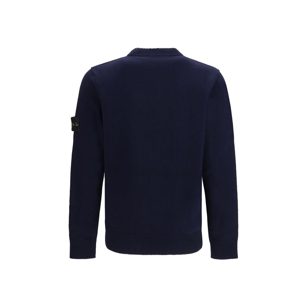 Stone Island Black Cotton Sweatshirt | Regal Royce