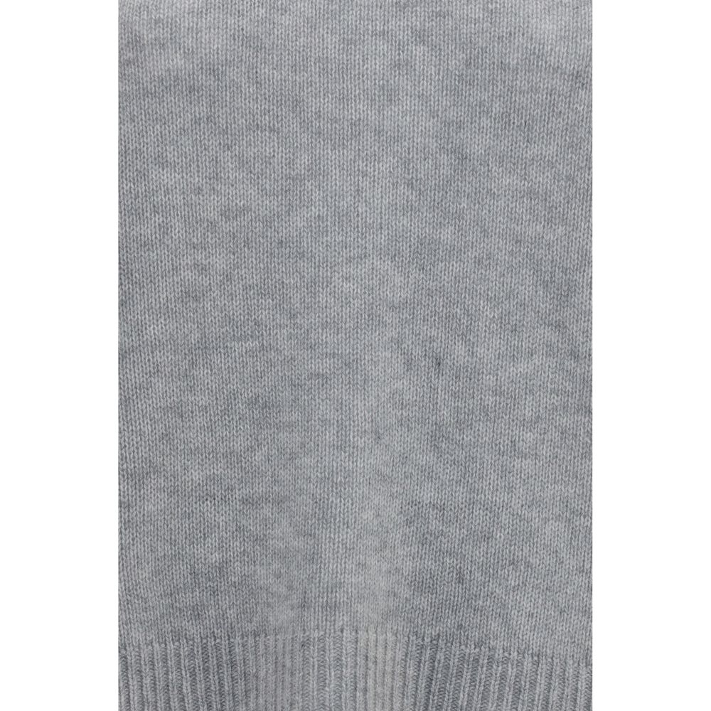 Fabiana Filippi Gray Cashmere Sweatshirt | Regal Royce