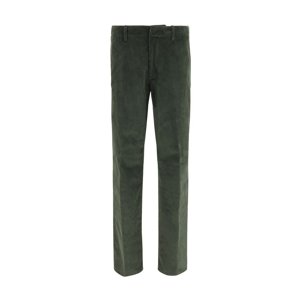 Etro Bicolor Cotton Casual Pants | Regal Royce