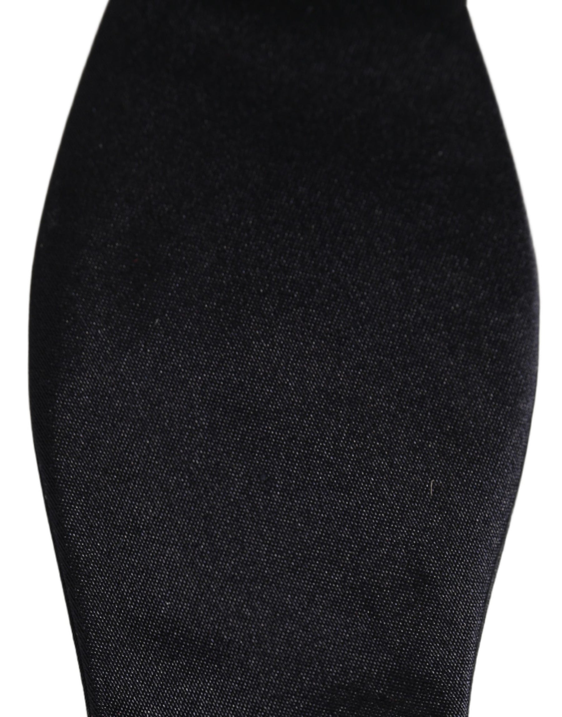 Dolce & Gabbana Men Black 100% Silk Adjustable Neck Papillon Bow Tie | Regal Royce