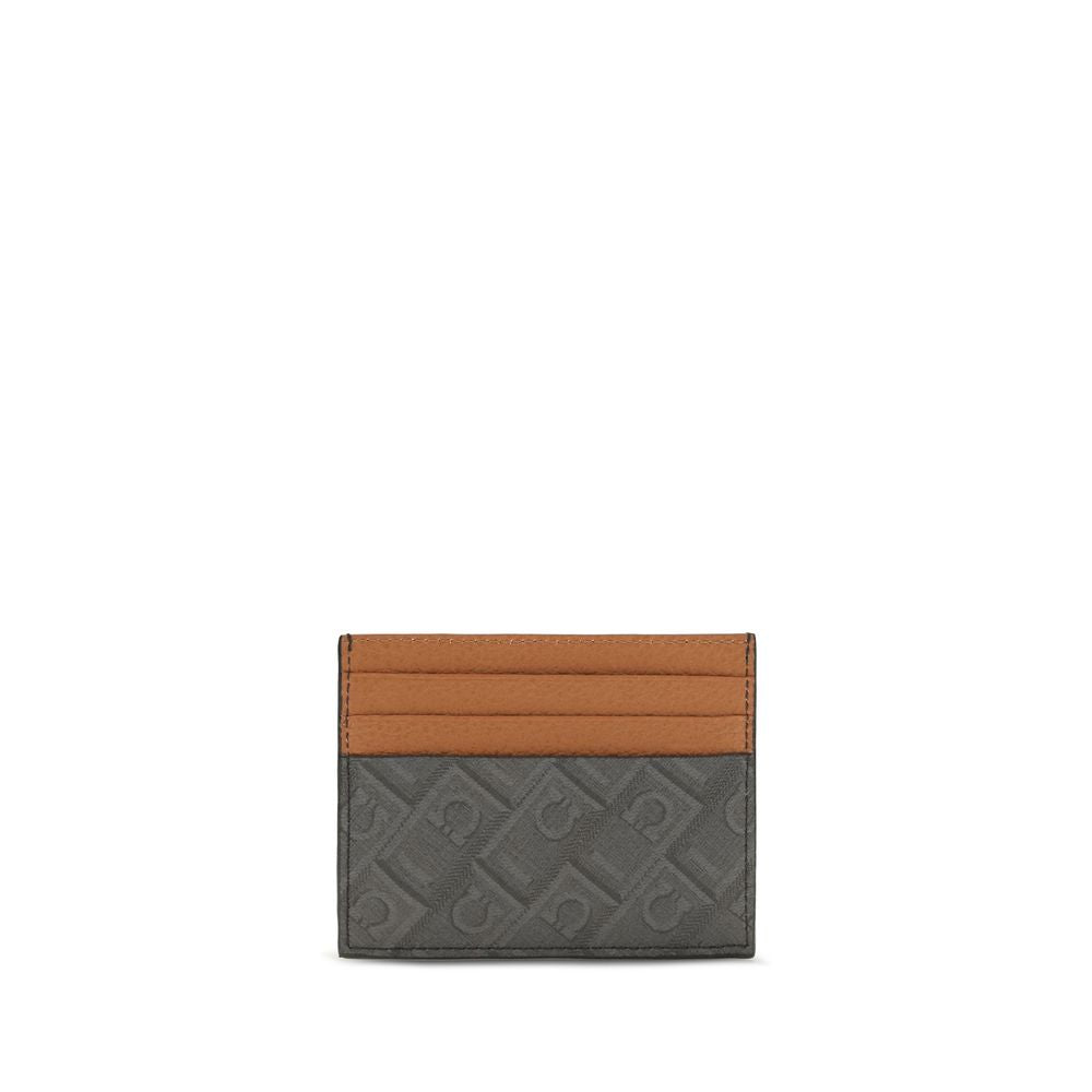 Ferragamo Brown Calf Leather Bos Taurus Wallet | Regal Royce