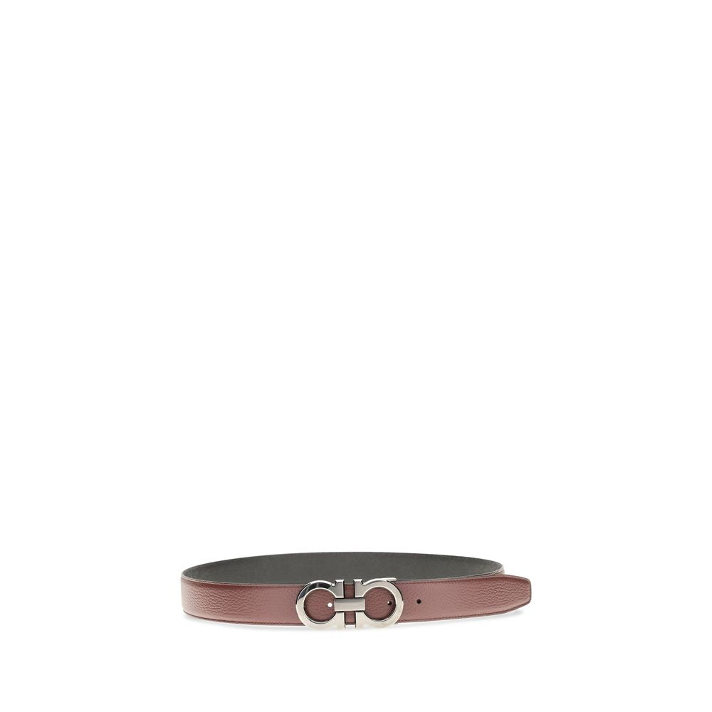 Ferragamo Brown Calf Leather Bos Taurus Belt | Regal Royce