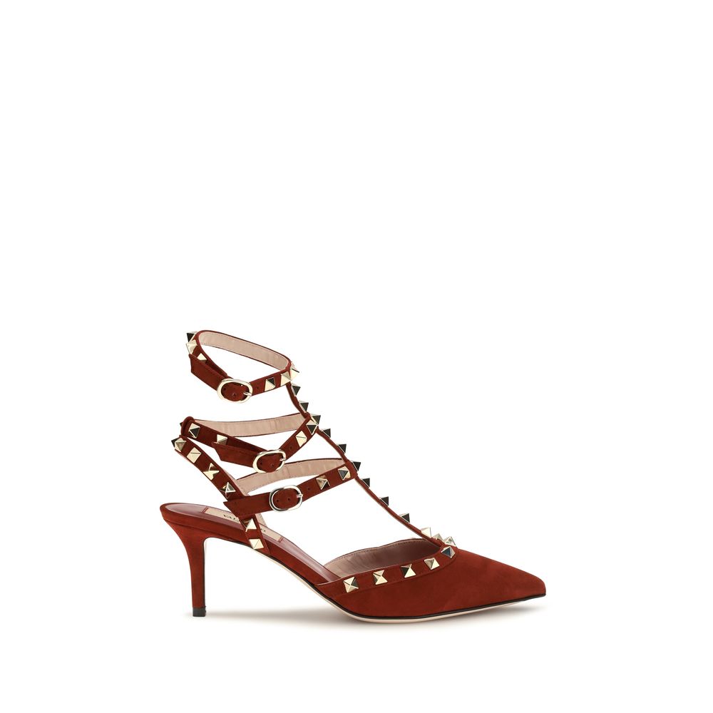 Valentino Garavani Multicolor Suede Leather High Heel Pumps | Regal Royce