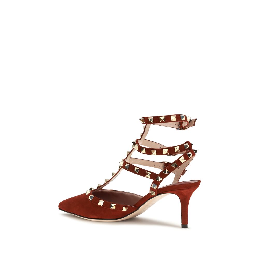 Valentino Garavani Multicolor Suede Leather High Heel Pumps | Regal Royce