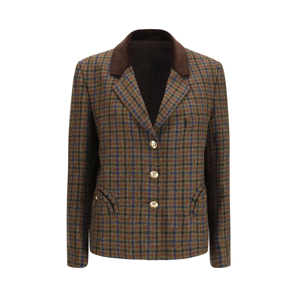 Blazé Milano Multicolor Wool Oves Aries Blazer | Regal Royce