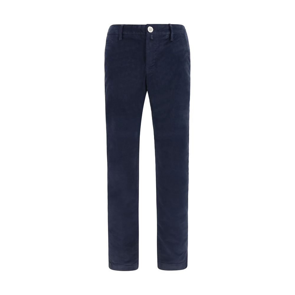 Jacob Cohen Blue Cotton Chino Pants | Regal Royce
