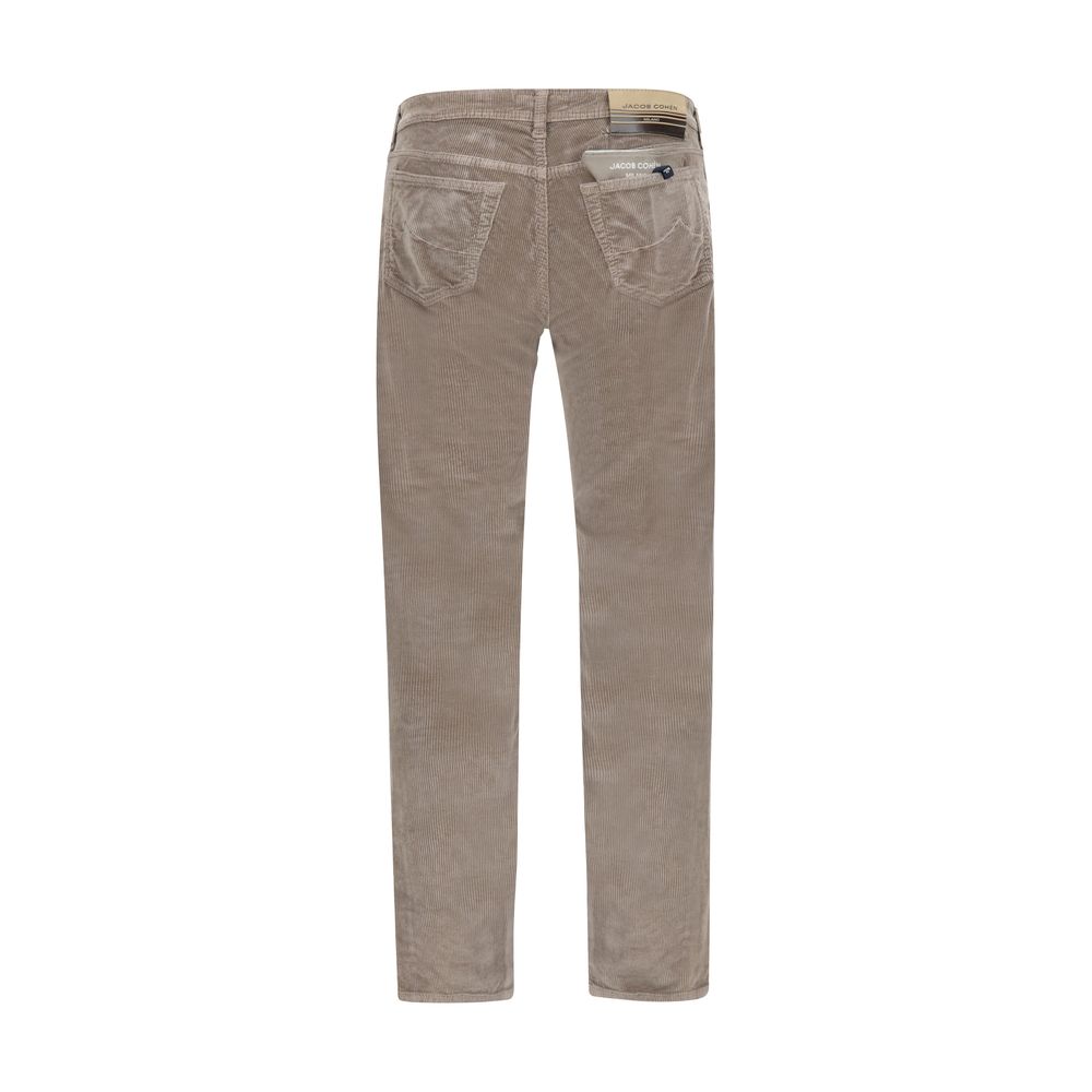 Jacob Cohen Brown Cotton Pants | Regal Royce