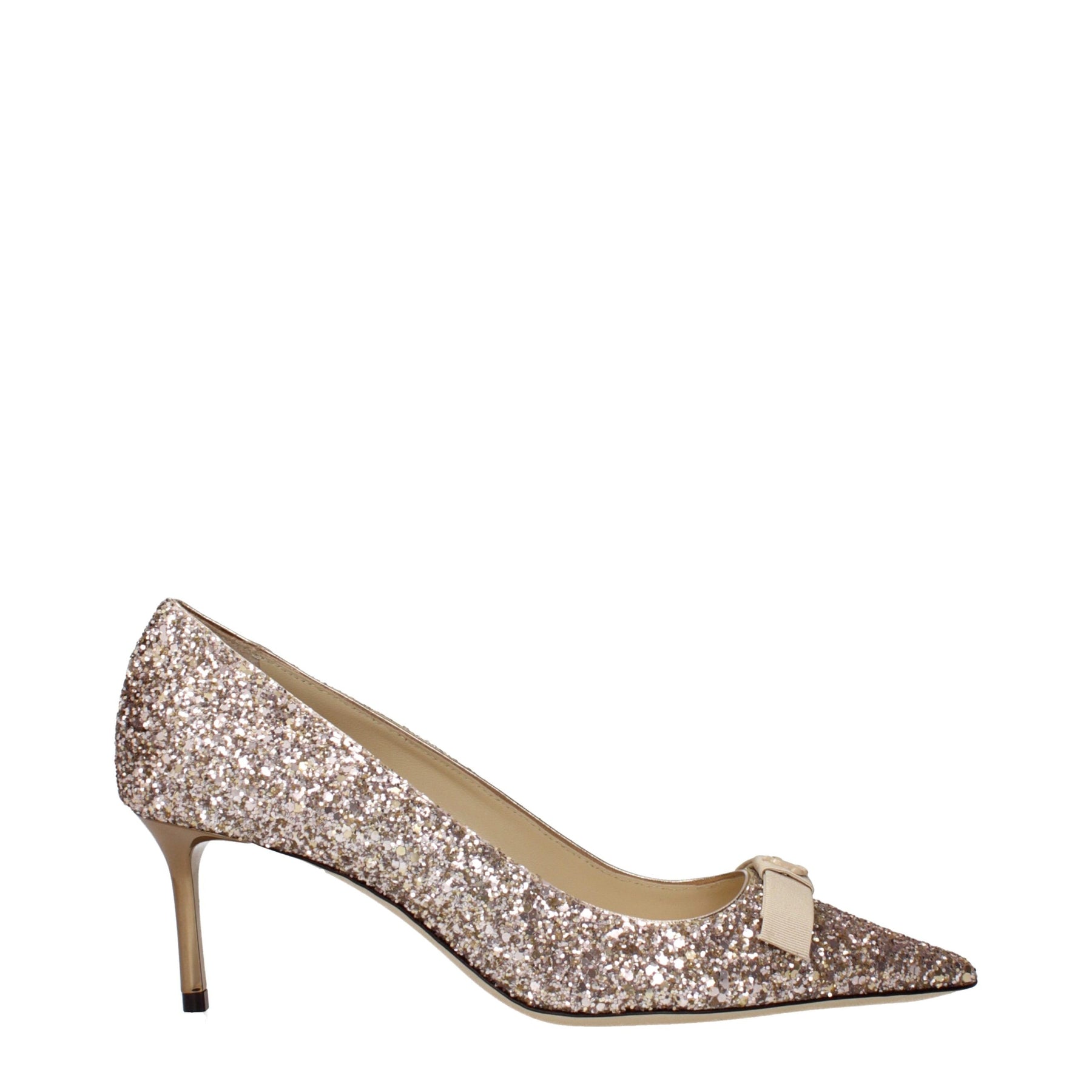 Jimmy Choo Pink Plastic Mid Heel Pumps | Regal Royce