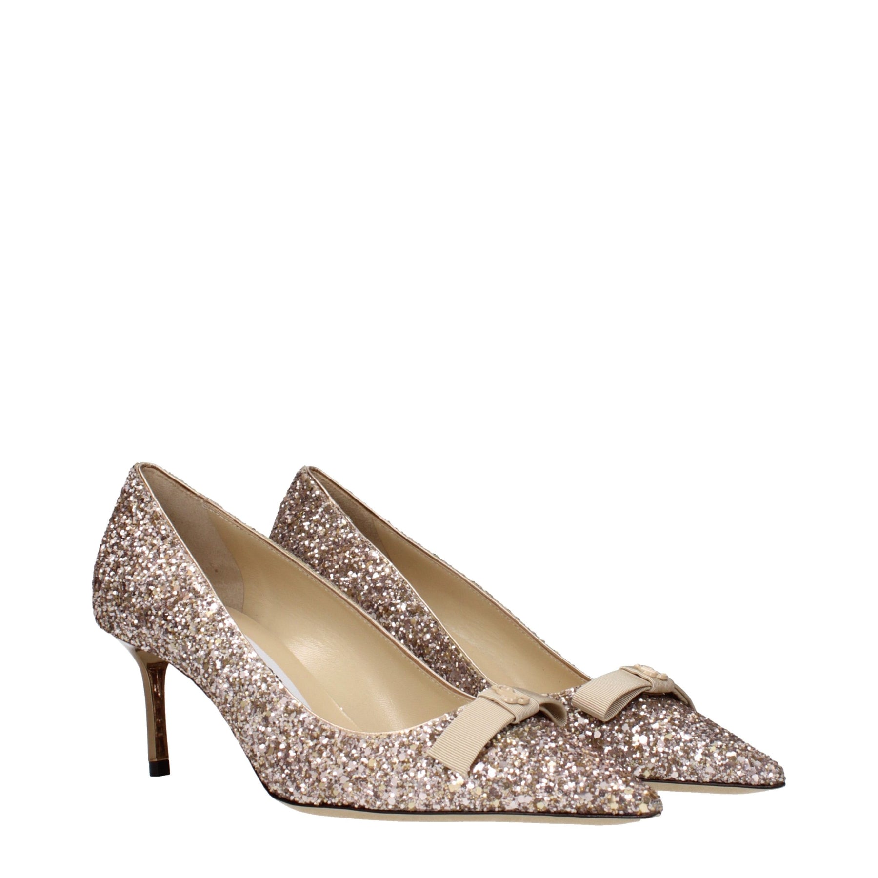 Jimmy Choo Pink Plastic Mid Heel Pumps | Regal Royce