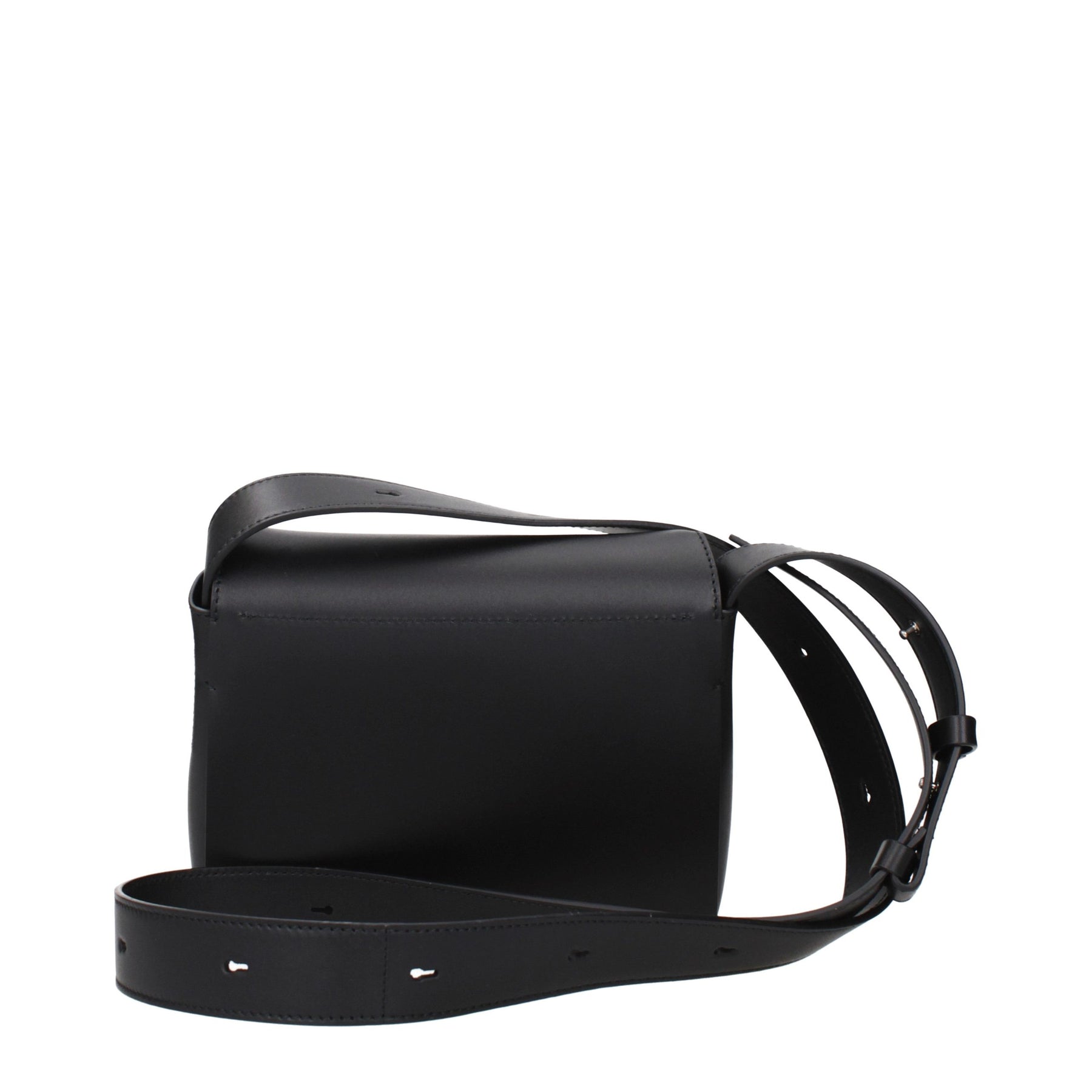 Jil Sander Black Leather Crossbody Bag | Regal Royce