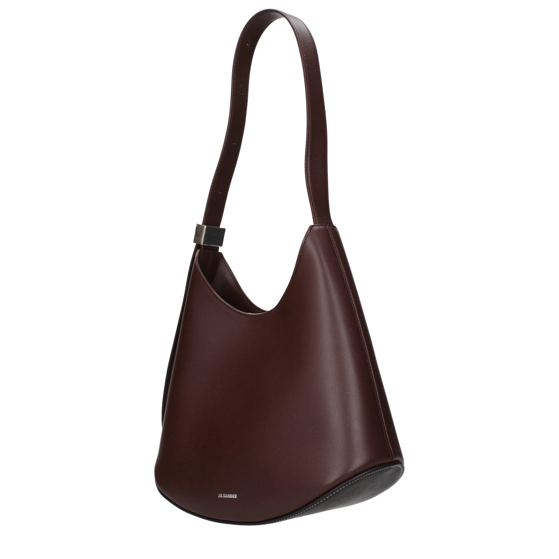 Jil Sander Red Leather Shoulder Bag | Regal Royce