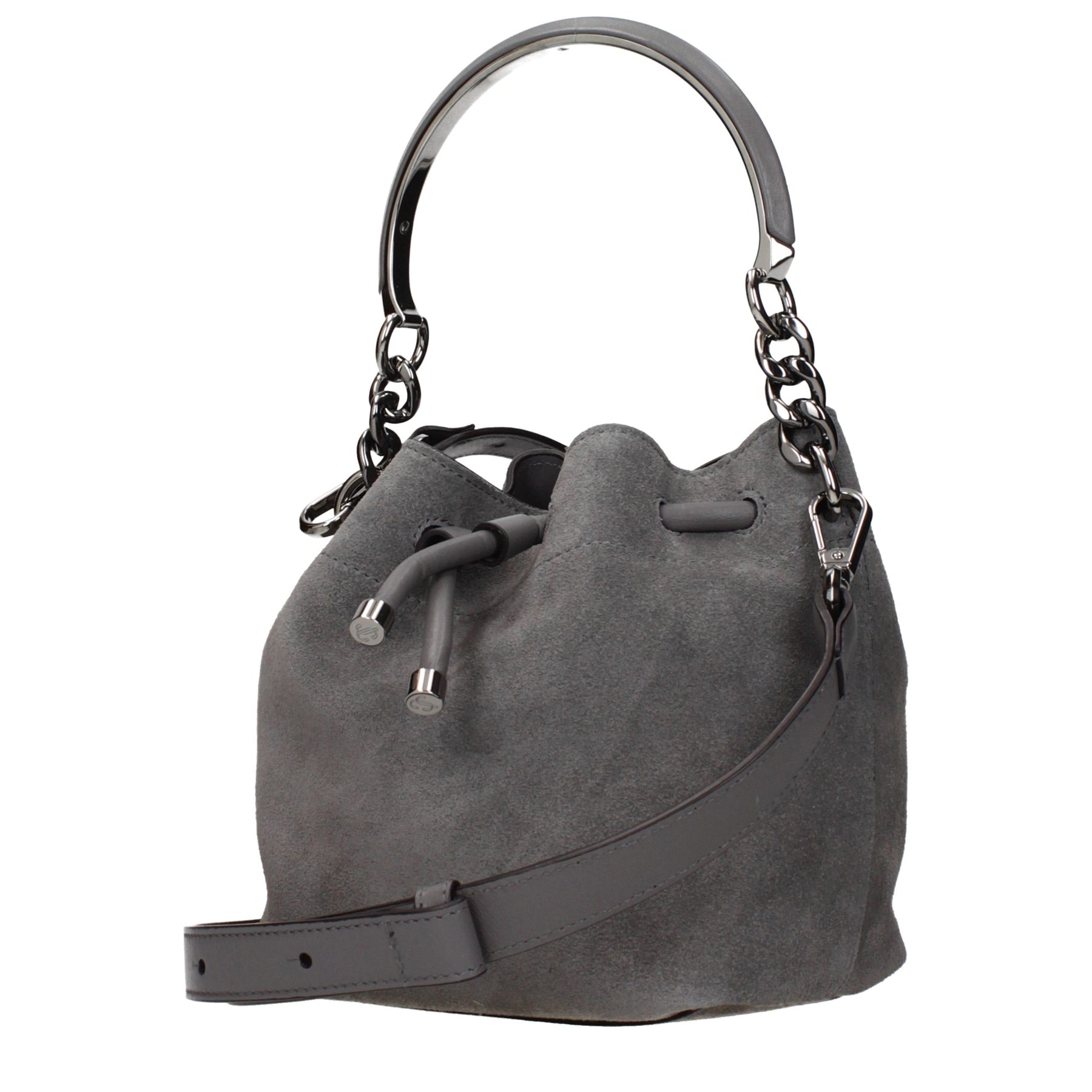Jimmy Choo Gray Leather Handbag | Regal Royce