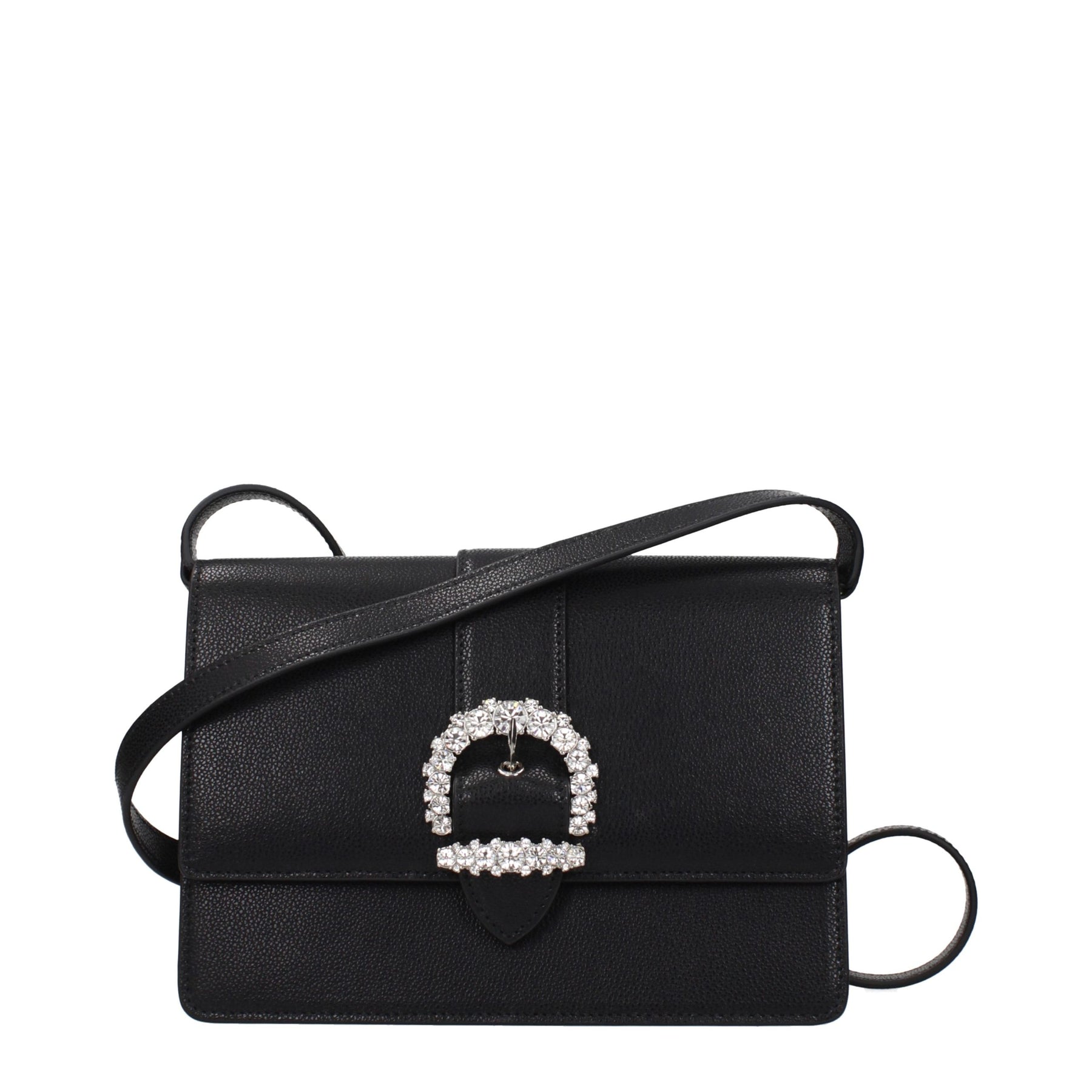 Jimmy Choo Black Leather Crossbody Bag | Regal Royce