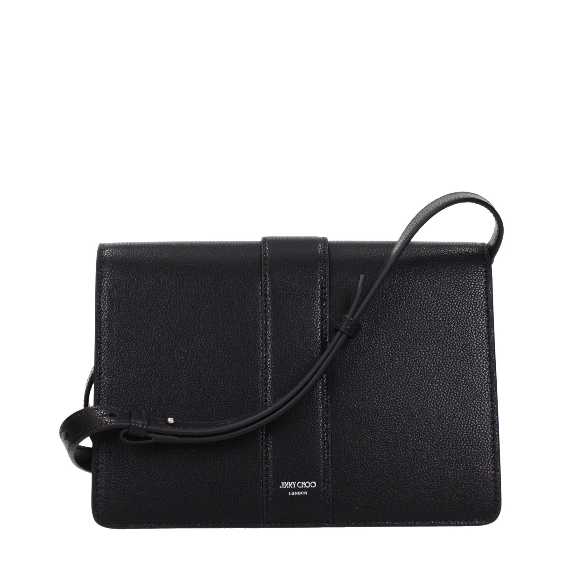 Jimmy Choo Black Leather Crossbody Bag | Regal Royce