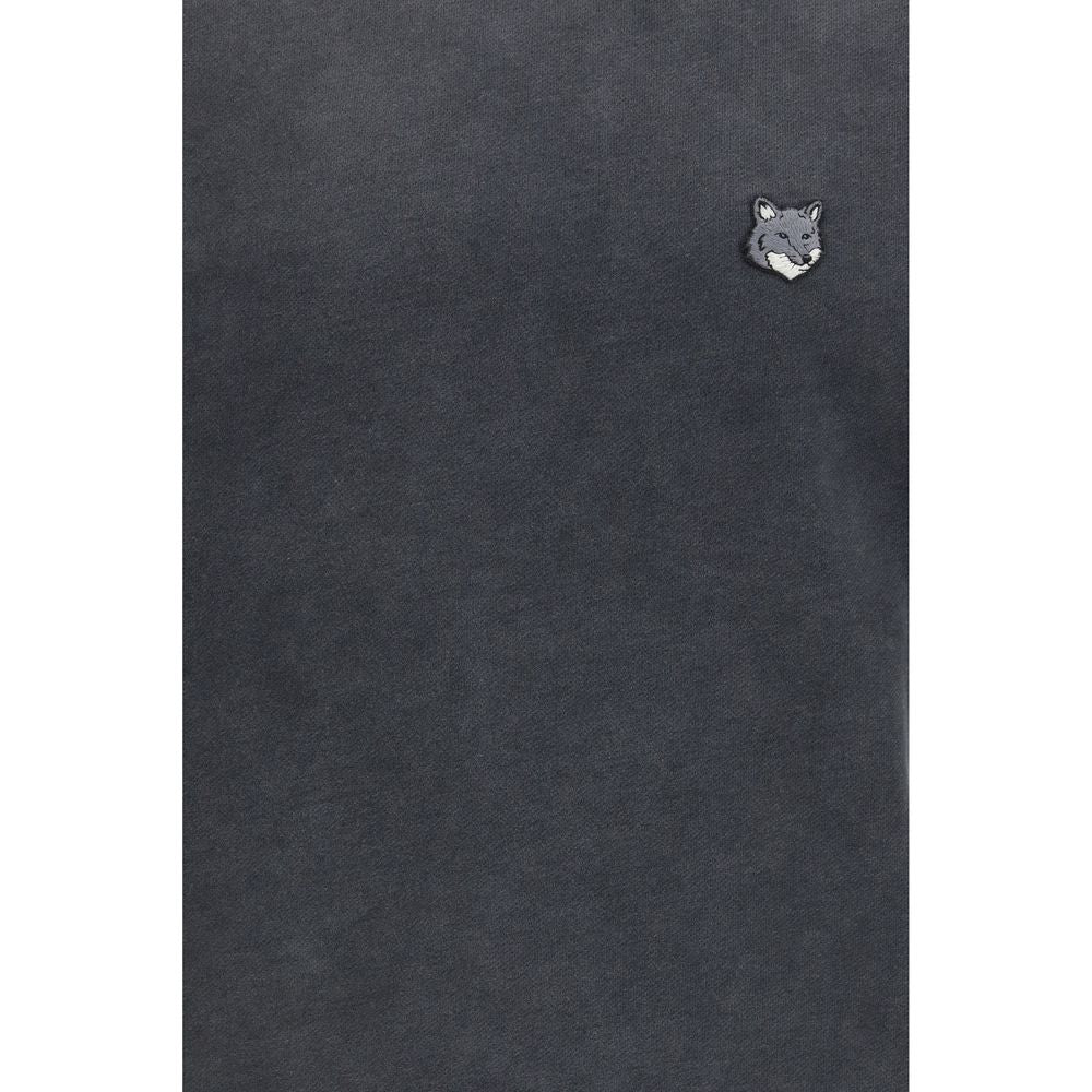 Maison Kitsuné Gray Cotton Sweatshirt | Regal Royce