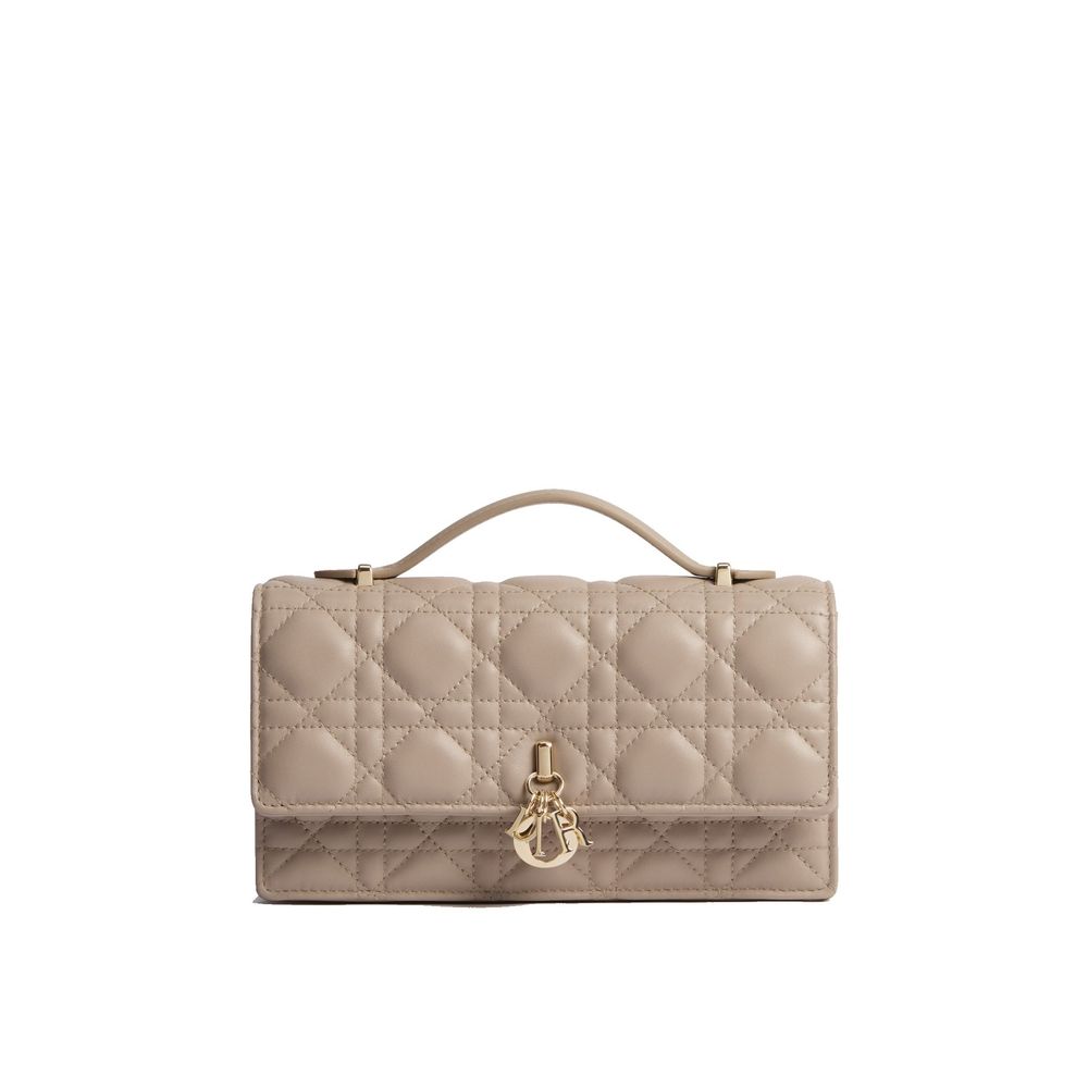 Dior Beige Leather Clutch Bag | Regal Royce
