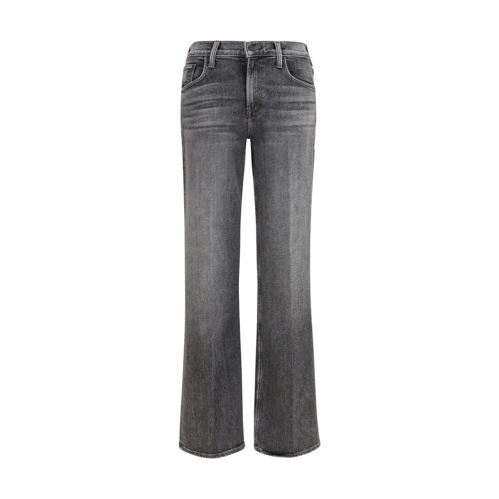 Mother Denim Gray Cotton Bootcut Jeans | Regal Royce