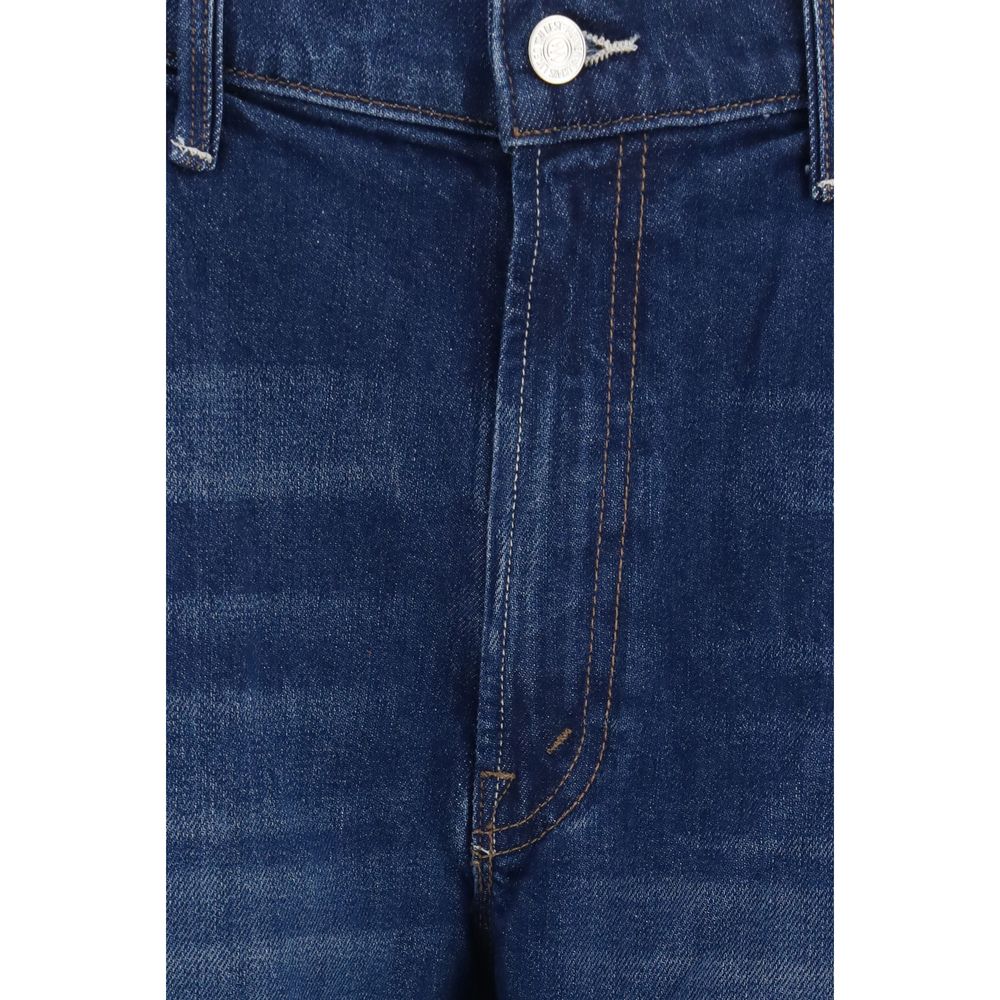 Mother Denim Blue Cotton Jeans Denim | Regal Royce