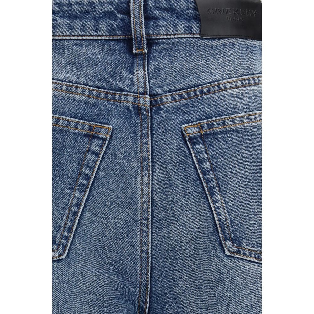 Givenchy Blue Cotton Relaxed Fit Jeans | Regal Royce