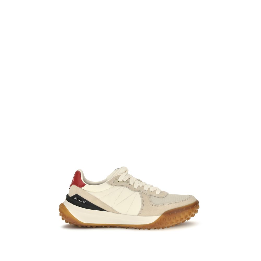 Moncler Beige Polyamide Athletic Sneakers | Regal Royce
