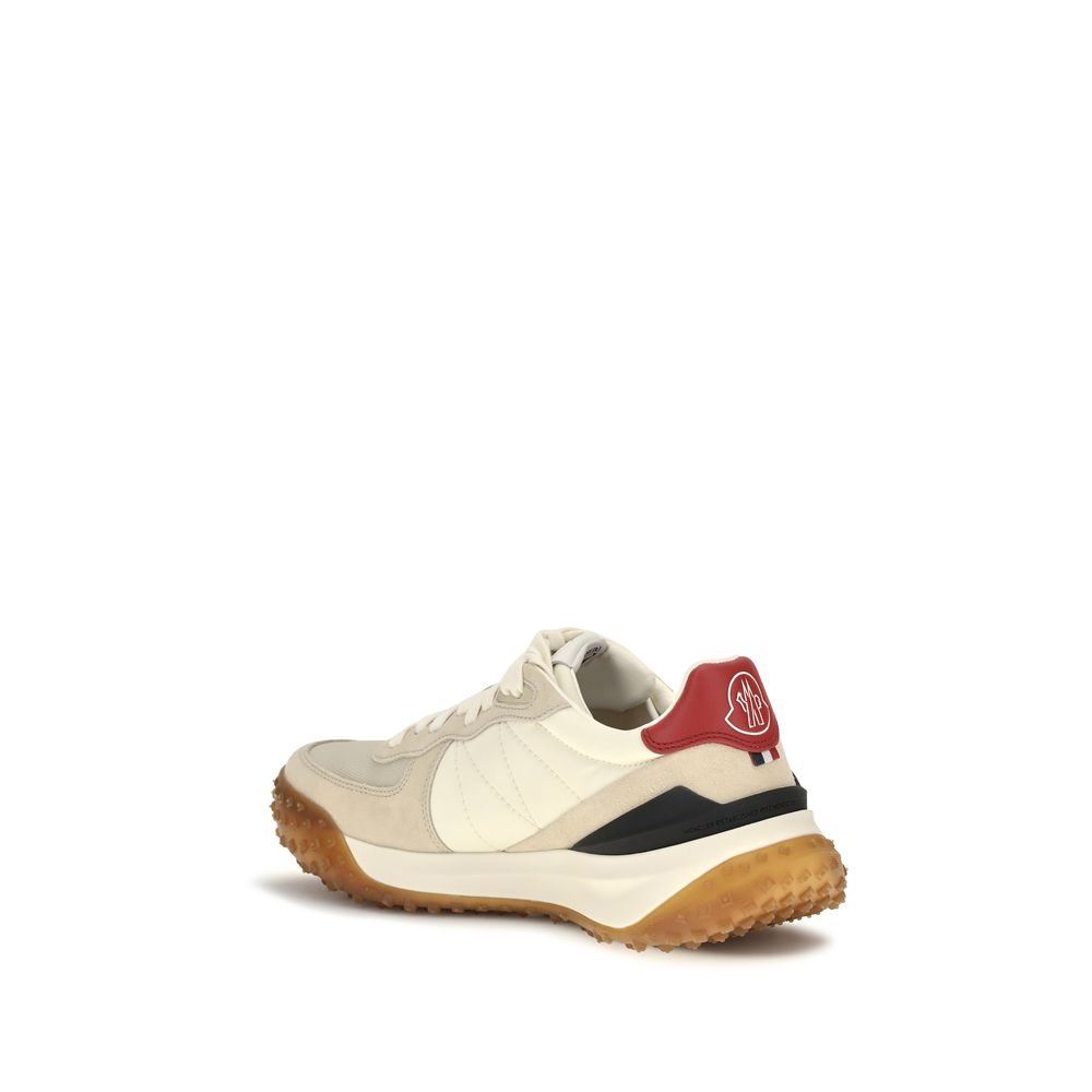 Moncler Beige Polyamide Athletic Sneakers | Regal Royce