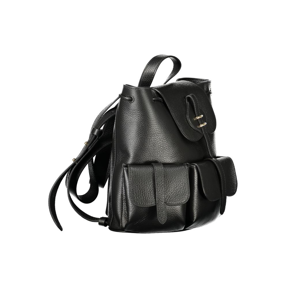 Coccinelle Nero Leather Women's Backpack | Regal Royce