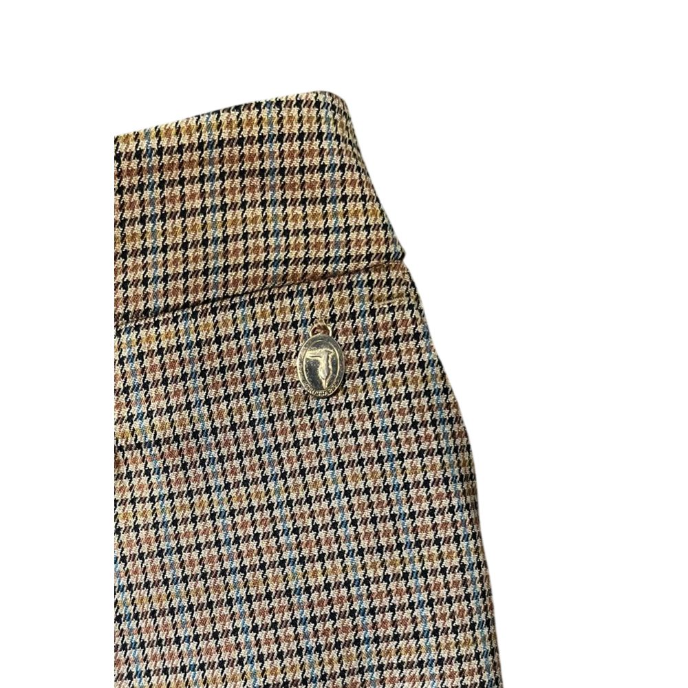 Trussardi Jeans Brown Viscose Women Shorts | Regal Royce