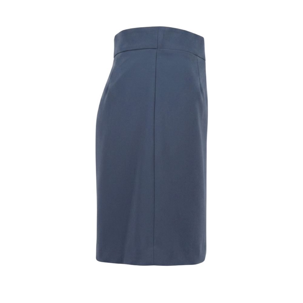 Trussardi Jeans Blue Polyester Women Skirt | Regal Royce