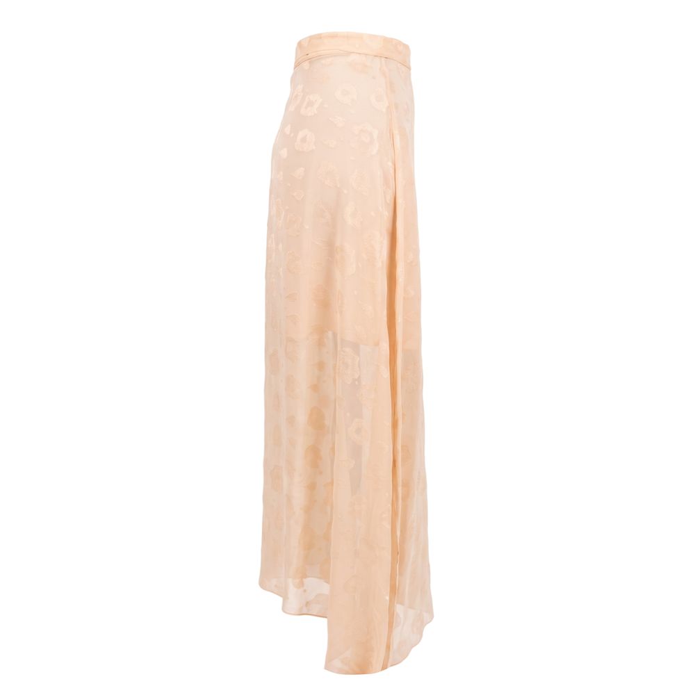 Trussardi Jeans Beige Polyester Womens Skirt | Regal Royce